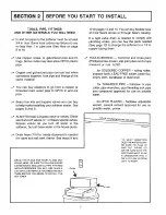 Preview for 7 page of Kenmore 625.347703 Owner'S Manual