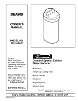 Kenmore 625.34842 Owner'S Manual preview