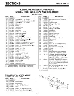 Предварительный просмотр 31 страницы Kenmore 625.34857 Owner'S Manual