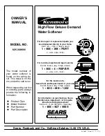 Preview for 32 page of Kenmore 625.348600 Manual