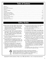 Preview for 3 page of Kenmore 625.383500 Use & Care Manual