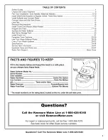 Preview for 3 page of Kenmore 625.38376 Owner'S Manual