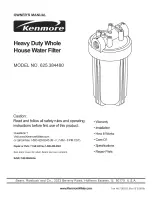 Kenmore 625.384480 Owner'S Manual preview