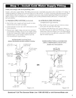 Preview for 5 page of Kenmore 625.38454 Owner'S Manual