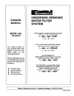 Preview for 12 page of Kenmore 625.384600 Owner'S Manual