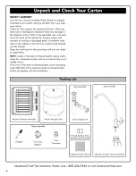 Предварительный просмотр 4 страницы Kenmore 625.385560 UltraFilter 650 Owner'S Manual