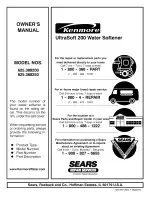 Preview for 36 page of Kenmore 625.3882 Owner'S Manual