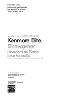 Предварительный просмотр 1 страницы Kenmore 630.1300 Series Installation Manual