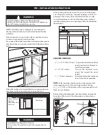 Предварительный просмотр 5 страницы Kenmore 630.1300 Series Installation Manual