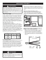 Предварительный просмотр 16 страницы Kenmore 630.1300 Series Installation Manual