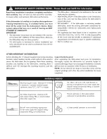 Preview for 3 page of Kenmore 630.1395 Installation Manual