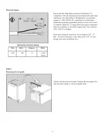 Preview for 8 page of Kenmore 630.1395 Installation Manual