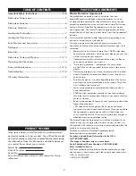 Preview for 2 page of Kenmore 630.7793 Use & Care Manual