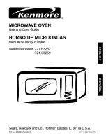 Kenmore 6325 - 1.2 cu. Ft. Countertop Microwave Use And Care Manual preview