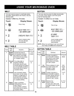 Предварительный просмотр 14 страницы Kenmore 6325 - 1.2 cu. Ft. Countertop Microwave Use And Care Manual