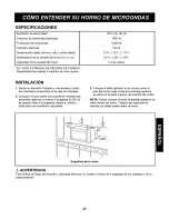 Предварительный просмотр 27 страницы Kenmore 6325 - 1.2 cu. Ft. Countertop Microwave Use And Care Manual