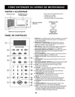 Предварительный просмотр 28 страницы Kenmore 6325 - 1.2 cu. Ft. Countertop Microwave Use And Care Manual