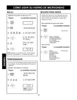 Preview for 31 page of Kenmore 63263 - 1.2 Full Design Microwave Use And Care Manual