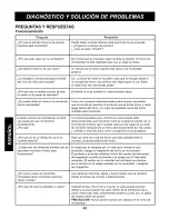 Preview for 42 page of Kenmore 63263 - 1.2 Full Design Microwave Use And Care Manual