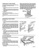 Предварительный просмотр 13 страницы Kenmore 642911 Use Use, Care, Safety Manual