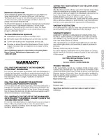 Preview for 3 page of Kenmore 656.17503 Use & Care Manual