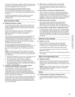 Preview for 19 page of Kenmore 656.17533 Use & Care Manual