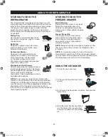 Preview for 20 page of Kenmore 65602 Use And Care Manual