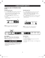 Предварительный просмотр 20 страницы Kenmore 65702 Use & Care Manual