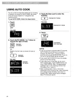 Preview for 22 page of Kenmore 66.560689 Use & Care Manual