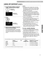 Preview for 25 page of Kenmore 66.560689 Use & Care Manual