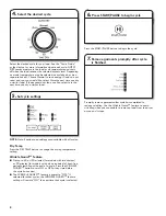 Preview for 8 page of Kenmore 6600 Use & Care Manual