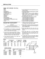 Preview for 3 page of Kenmore 661.623920 Owner'S Manual