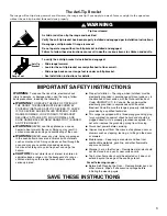 Предварительный просмотр 5 страницы Kenmore 664.7512 Use & Care Manual