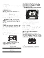 Предварительный просмотр 15 страницы Kenmore 664.7512 Use & Care Manual