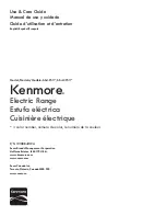 Предварительный просмотр 1 страницы Kenmore 664.9511 series Use & Care Manual