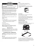 Предварительный просмотр 13 страницы Kenmore 664.9511 series Use & Care Manual