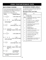 Предварительный просмотр 18 страницы Kenmore 6646 - Elite 2.0 cu. Ft. Countertop Microwave Use And Care Manual