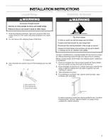 Preview for 7 page of Kenmore 66475272502 Installation Instructions Manual