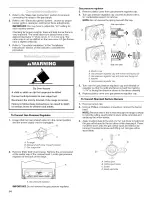 Предварительный просмотр 14 страницы Kenmore 66475272502 Installation Instructions Manual