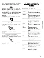 Предварительный просмотр 15 страницы Kenmore 665.11073412 Use & Care Manual