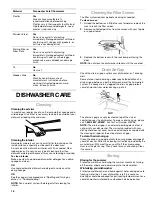 Предварительный просмотр 16 страницы Kenmore 665.11073412 Use & Care Manual