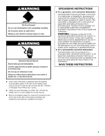 Preview for 5 page of Kenmore 665.12413N410 Use & Care Manual