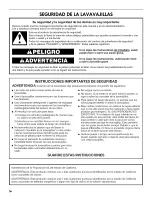 Preview for 26 page of Kenmore 665.12413N410 Use & Care Manual