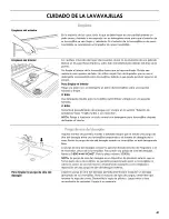 Preview for 41 page of Kenmore 665.12413N410 Use & Care Manual