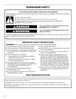 Preview for 4 page of Kenmore 665.1277 series Use & Care Manual