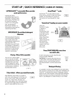 Preview for 8 page of Kenmore 665.1277 series Use & Care Manual