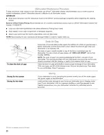 Preview for 22 page of Kenmore 665.1277 series Use & Care Manual