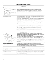 Preview for 20 page of Kenmore 665.1312 Use & Care Manual