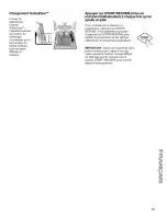 Preview for 57 page of Kenmore 665.1312 Use & Care Manual