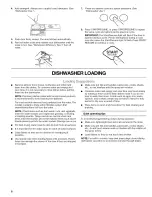 Preview for 8 page of Kenmore 665.1322 Use & Care Manual